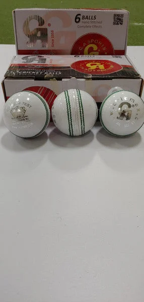 CA Supreme Test Cricket Ball - White view 5