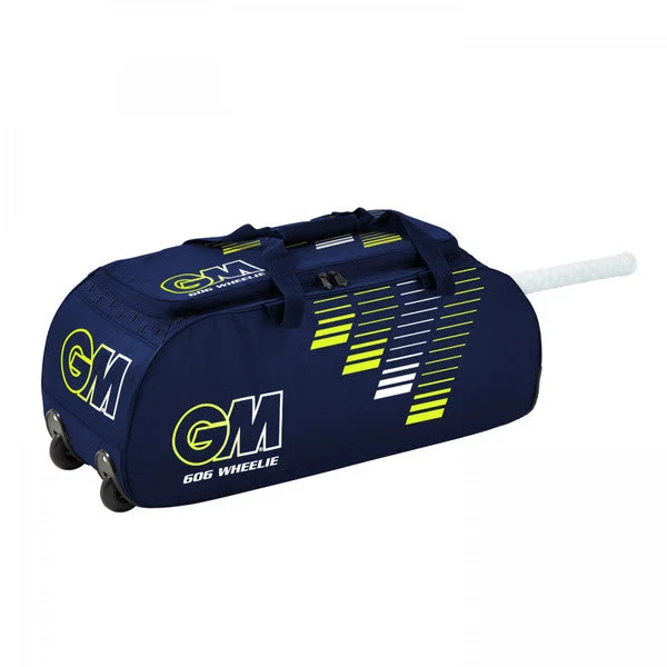 GM 606 WHEELIE CRICKET KIT BAG (NAVY) 2022 view 2