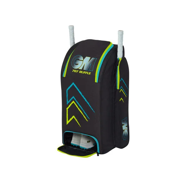 GM 707 DUFFLE CRICKET KIT BAG (CYAN/FLURO) 2024 view 5