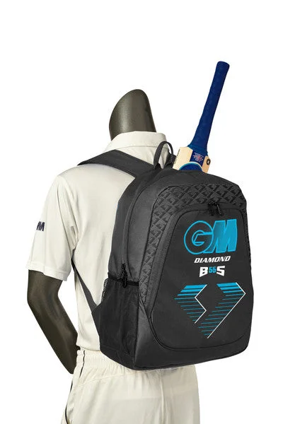 GM DIAMOND BACKPACK CRICKET KIT BAG (BLACK) 2023 view 2
