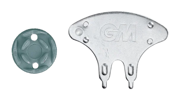 GM Grey Durastud Soft Cricket Studs (20) & Spanner view 2