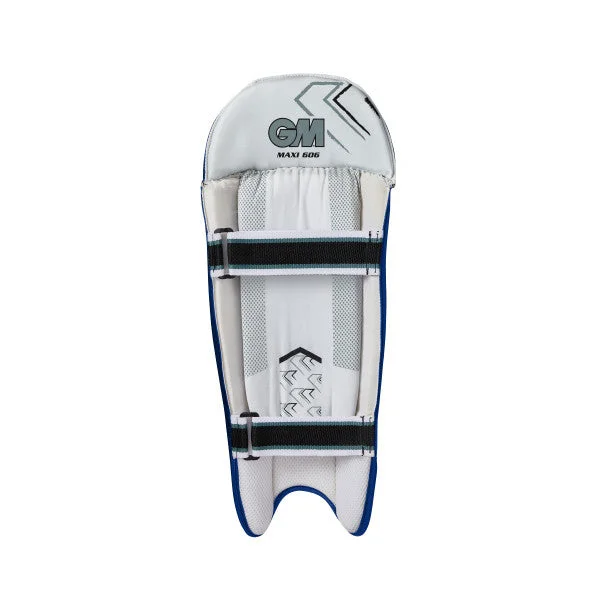 GM Maxi 606 NAVY Wicket Keeping Pads 2024 view 2