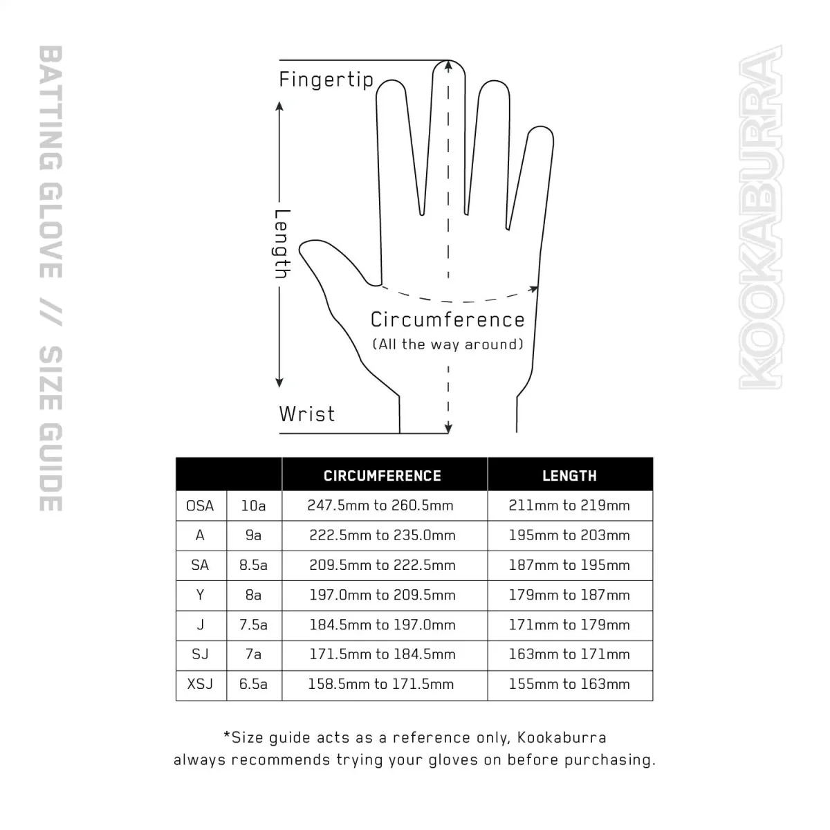 Kookaburra 2.1 T20 RED Batting Gloves 2024 view 5