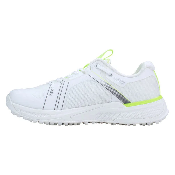 Kookaburra KC Players Rubber Shoes-White/Lime view 2