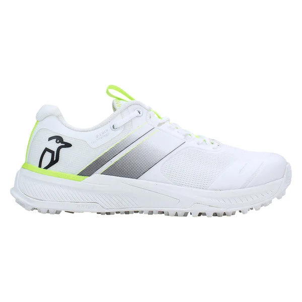 Kookaburra KC Players Rubber Shoes-White/Lime view 3