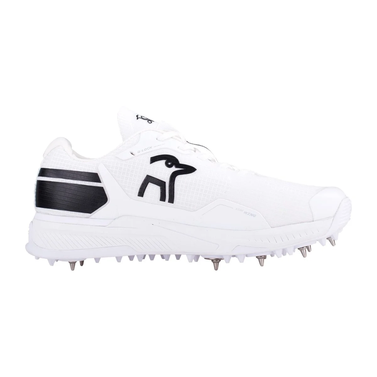 Kookaburra KC Players Spike Shoes - White/Black 2024 view 4