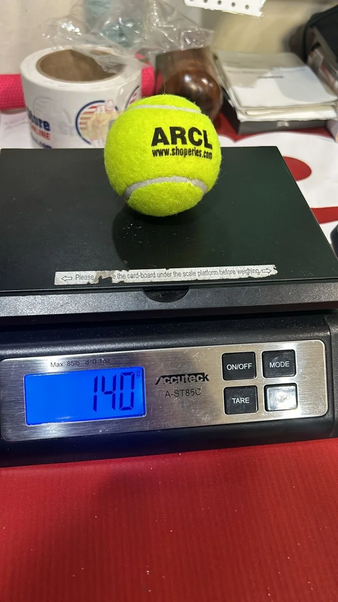 Nivia Heavy Tennis Ball - Yellow view 2