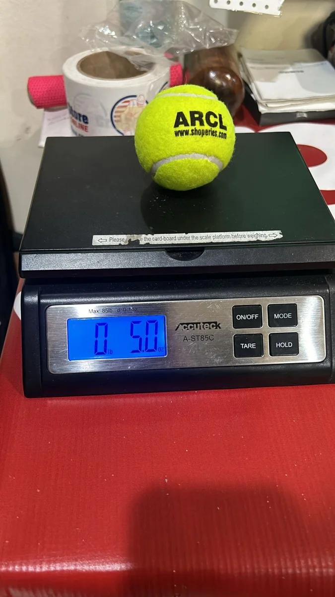 Nivia Heavy Tennis Ball - Yellow view 3