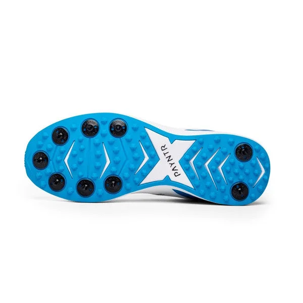 Payntr XPF-19 Batting Spike (White & Blue) Cricket Shoes - view 3