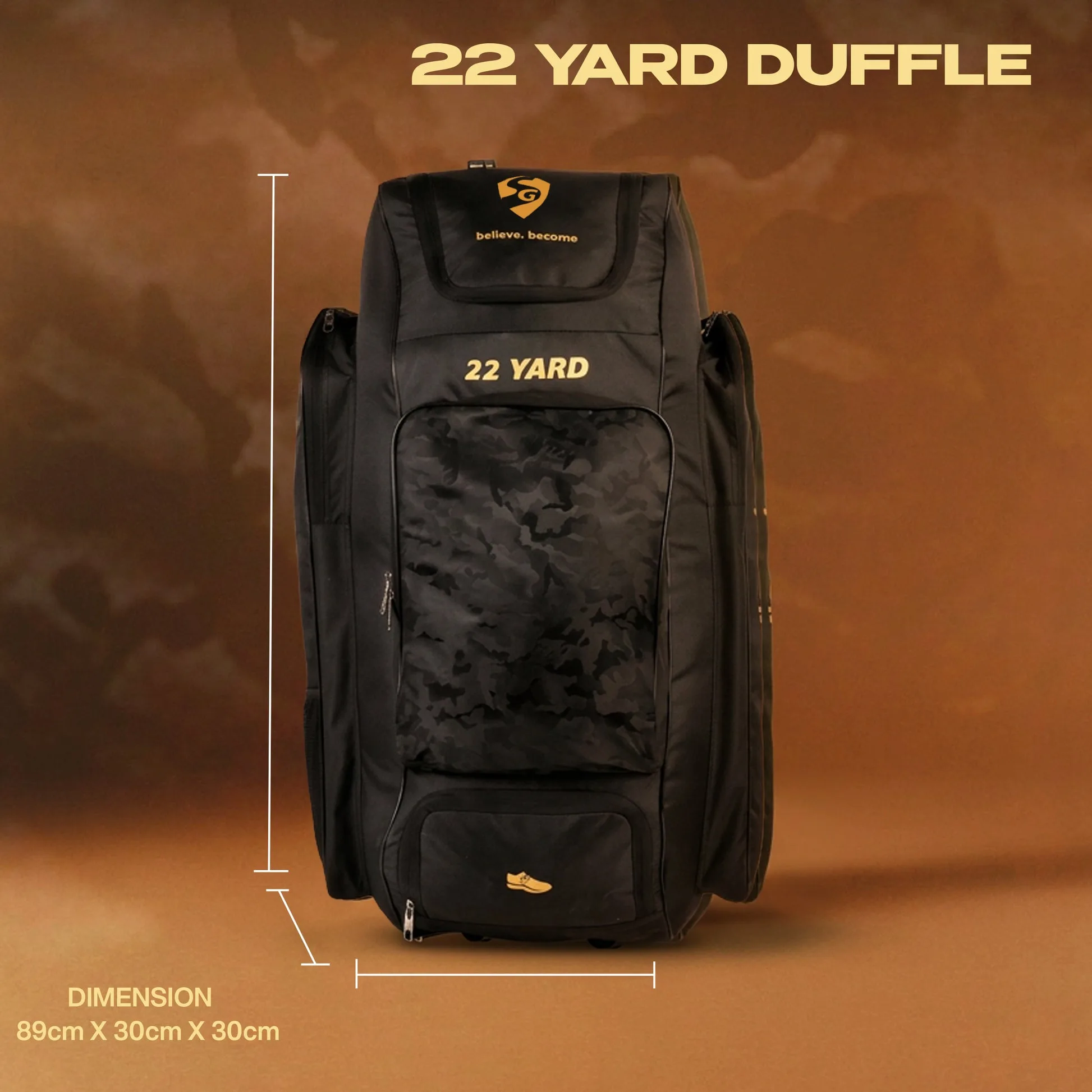 SG 22 Yard Training Duffle Cricket Kit Bag view 2