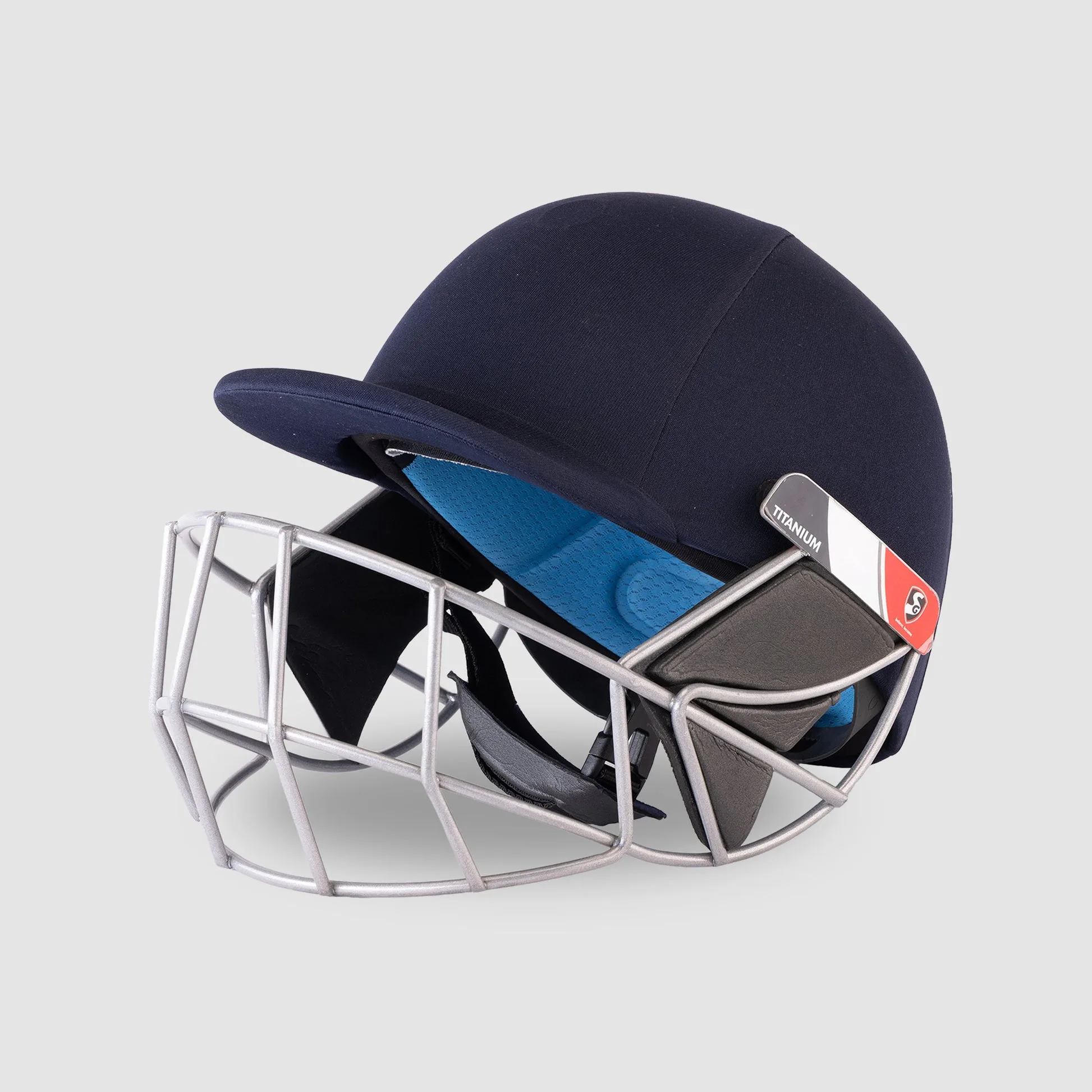 SG Aerotuff With Titanium Grill Cricket Helmet view 2