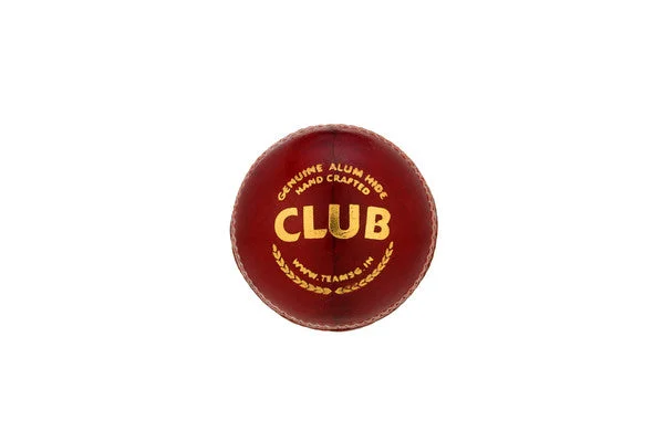 SG Club Cricket Ball - RED view 2