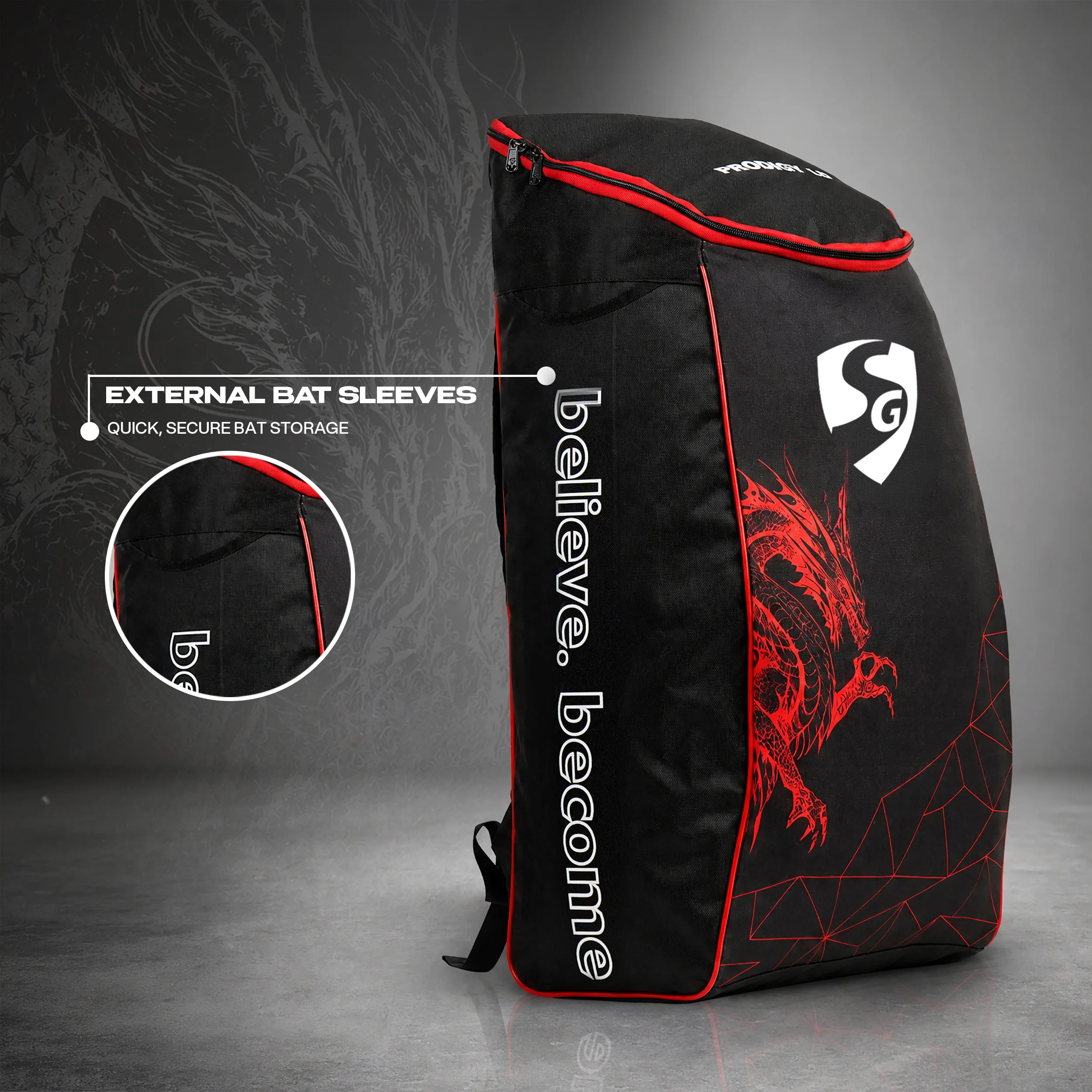 SG Dragon Prodigy 1.0 Duffle Cricket Kit Bag view 2