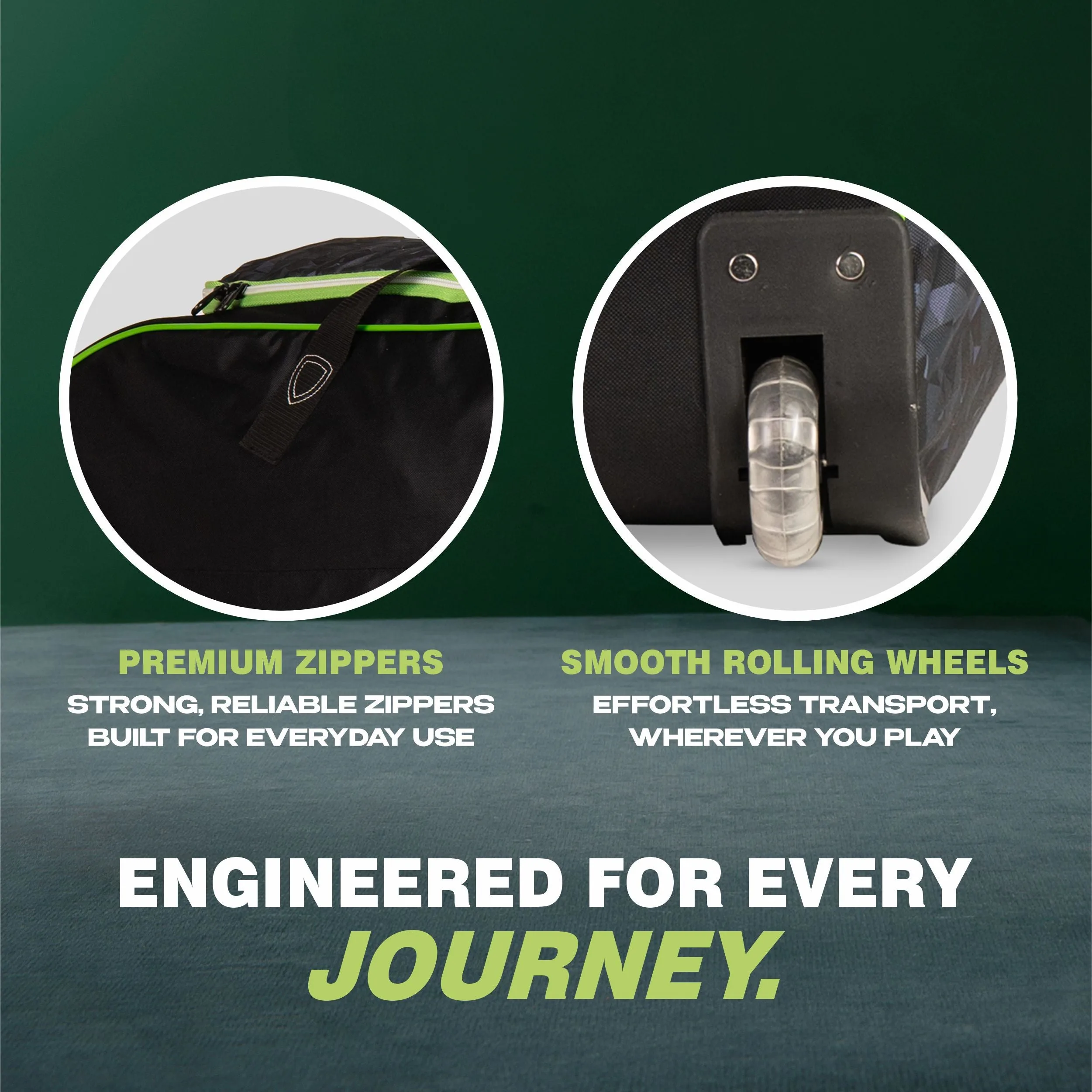 SG Extremepak Plus 2.0 Trolley Cricket Kit Bag view 2