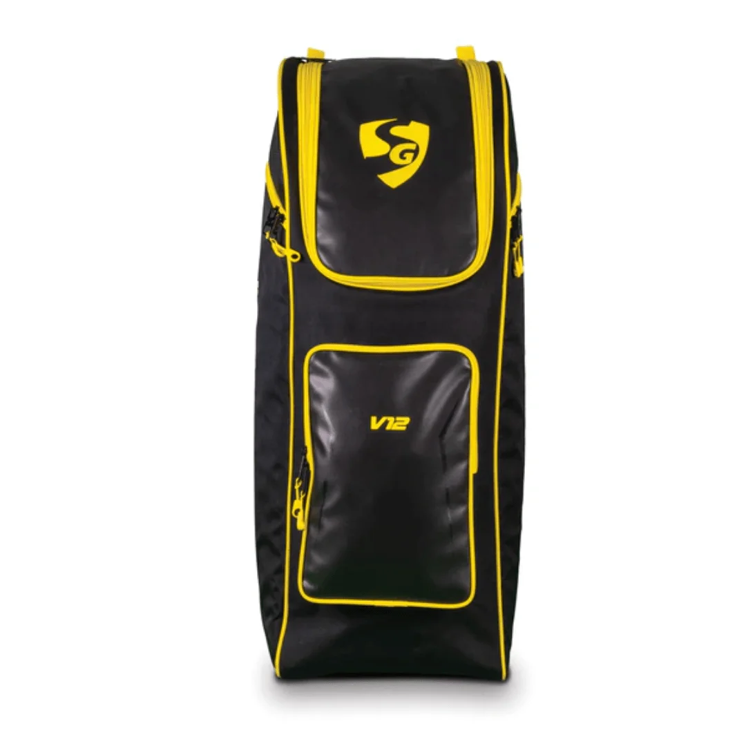 SG V12 Wheelie Duffle Junior Cricket Kit Bag