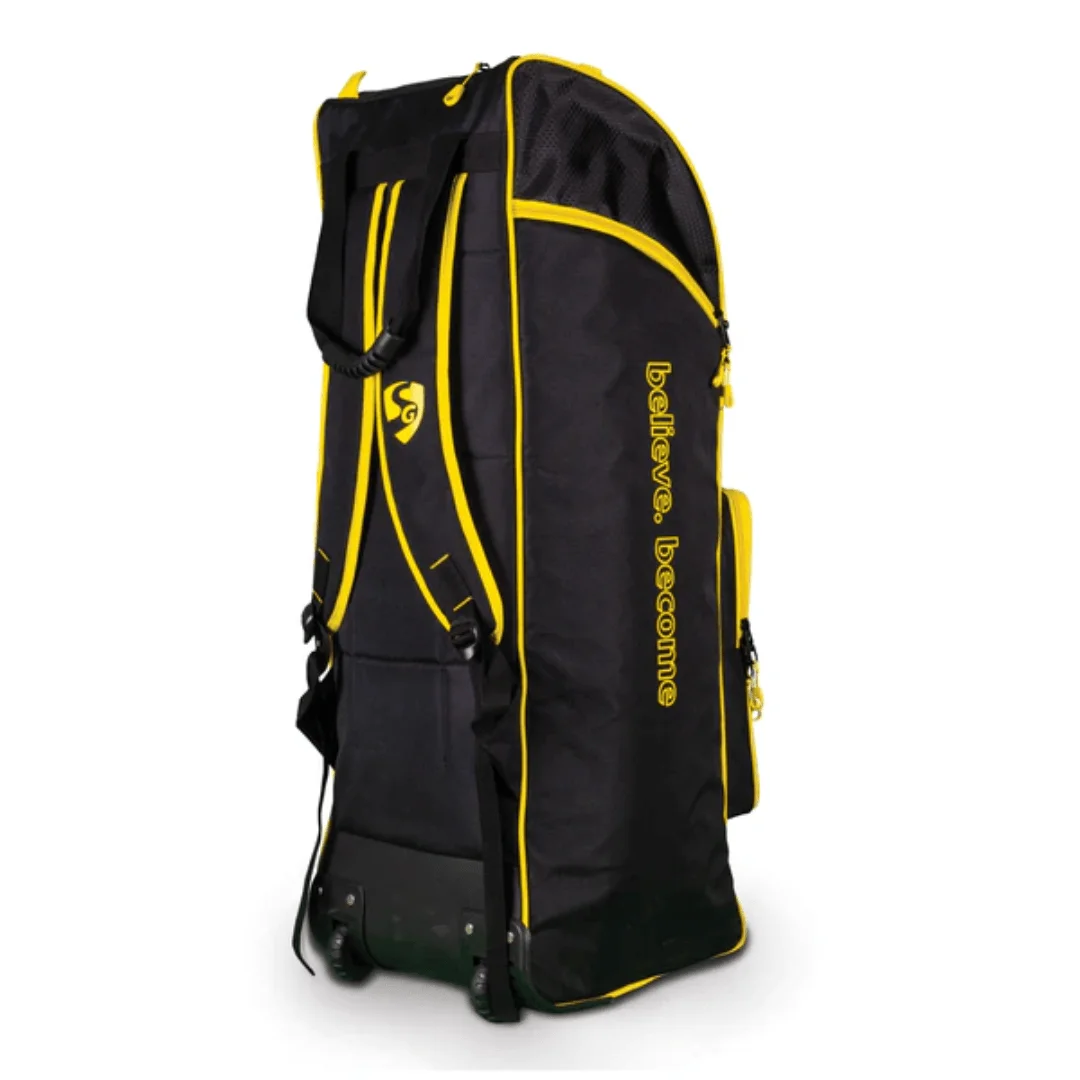 SG V12 Wheelie Duffle Junior Cricket Kit Bag view 2