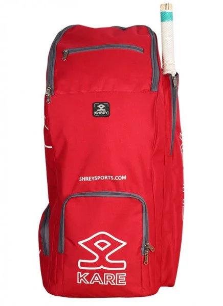 Shrey Kare Duffle Bag - RED view 2