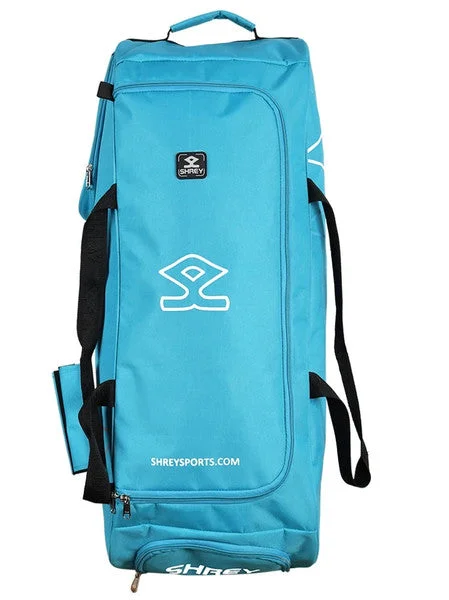 Shrey Kare Wheelie Bag -Cerulean & Cyan view 3