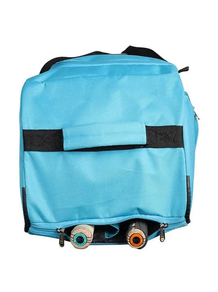 Shrey Kare Wheelie Bag -Cerulean & Cyan view 5