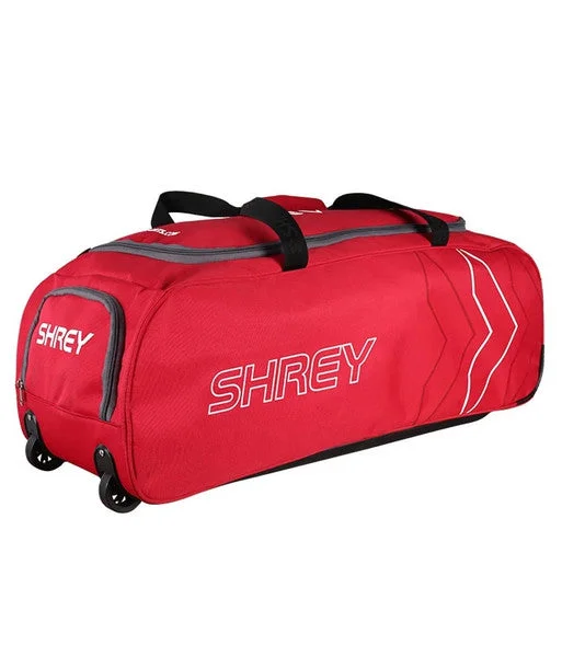 Shrey Kare Wheelie Bag - RED view 2