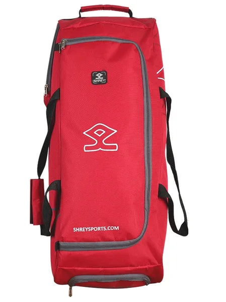 Shrey Kare Wheelie Bag - RED view 3