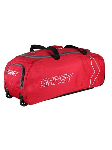 Shrey Kare Wheelie Bag - RED view 5