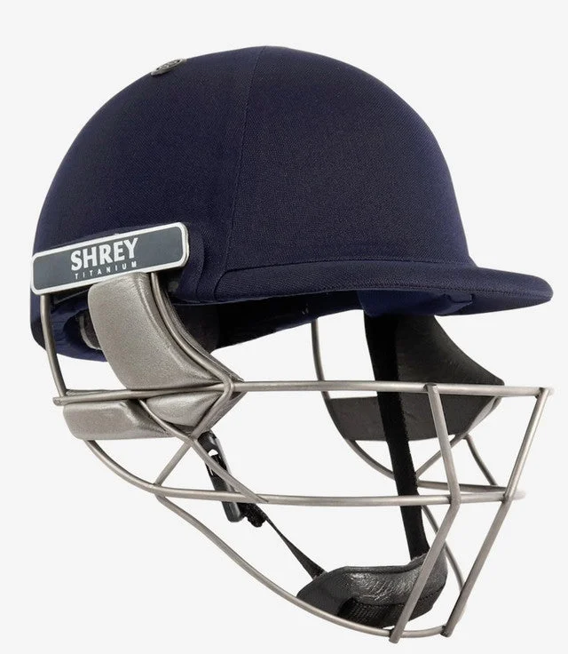Shrey Pro Guard AIR Cricket Helmet - Titanium view 4