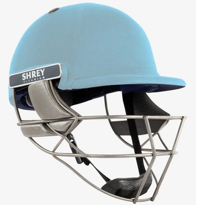 Shrey Pro Guard AIR Cricket Helmet - Titanium view 5
