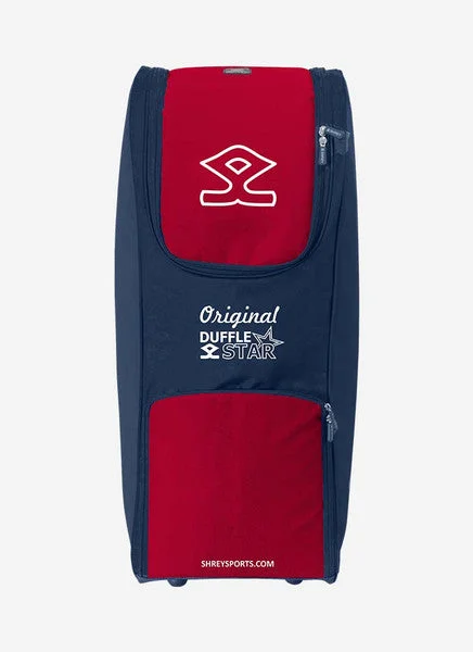 Shrey Star Duffle Bag  - Navy & Red view 2