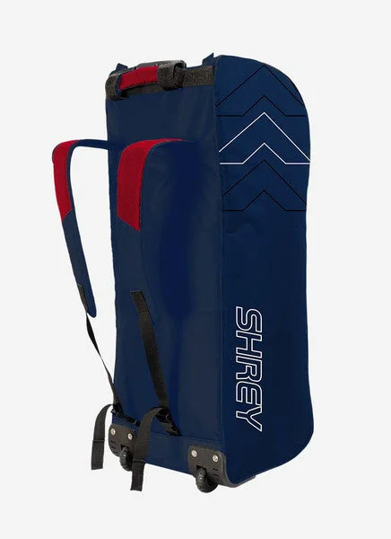 Shrey Star Duffle Bag  - Navy & Red view 3