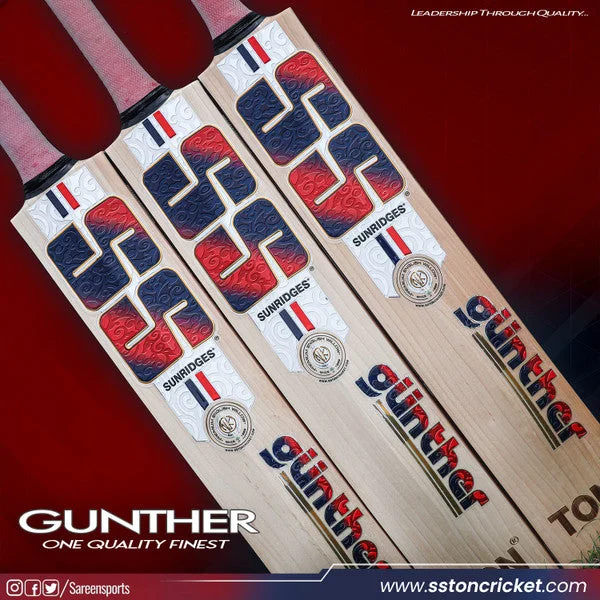 SS GUNTHER Cricket Bat (Red) -2024 (NO DISCOUNT)