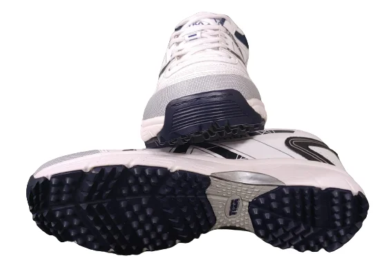 TYKA STUNNER (White & Navy) Cricket Shoes - view 4