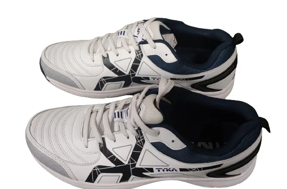 TYKA STUNNER (White & Navy) Cricket Shoes - view 5